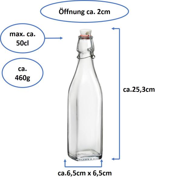 Swing Bügelflasche 0,5L - 12 Stück